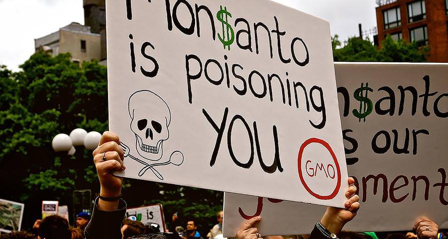 από διαμαρτυρία κατά της Monsanto στο Σαν Φρανσίσκο