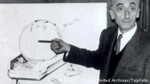 Ο Κουστώ σε παρουσίαση εφευρέσεων για υποθαλάσσιες αποστολές