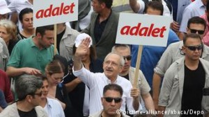 Ο αρχηγός του Ρεπουμπλικανικού Λαϊκού Κόμματος Κεμάλ Κιλιτζντάρογλου