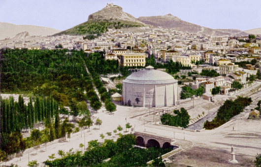 Αναπαράσταση του Ιλισού κατά το 1896 (http://envifriends.blogspot.gr)