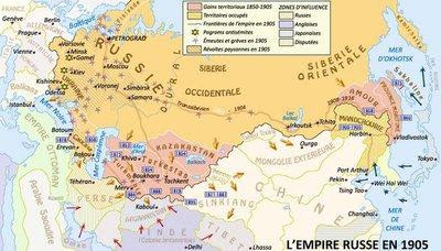 Η Ρωσική αυτοκρατορία το 1905 