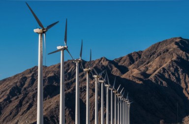 A windfarm outside of Palm Springs., Calif., on May 26, 2018. (John Fredricks/The EPoch Times)